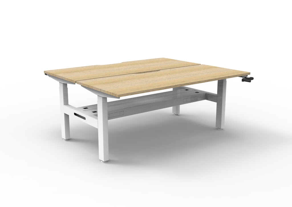 Boost Crank Double Sided Sit-Stand Workstation